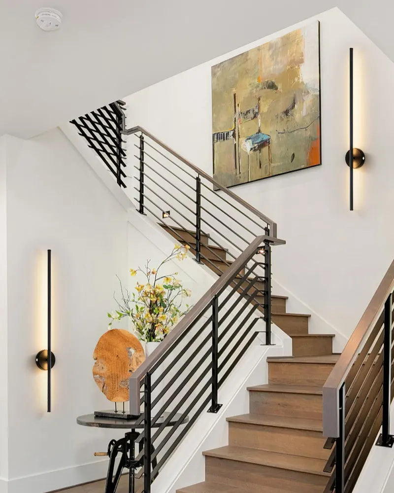 Applique LED ajustable 3000K a 6000K pour couloir ou salon.