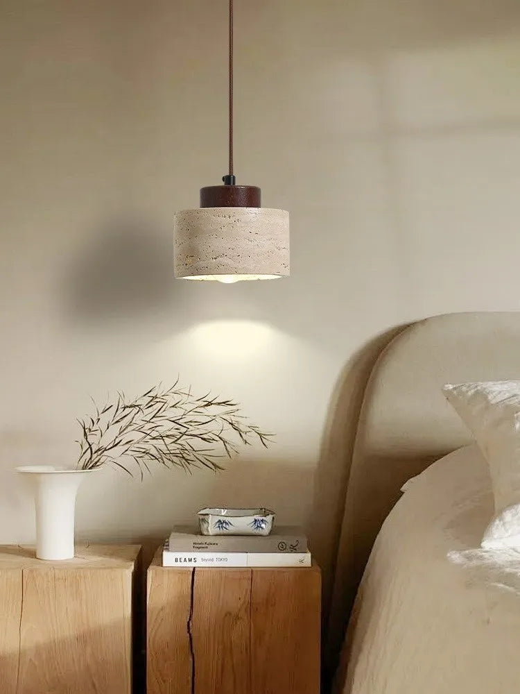 Lampes en Travertin