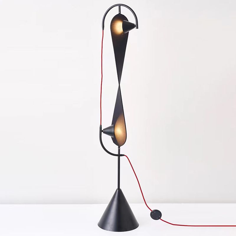 Lampadaire Géométrique Métal