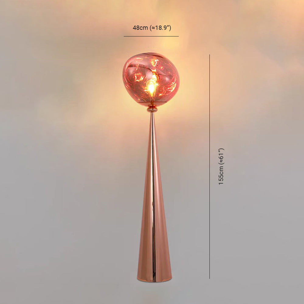 Lampadaire Design Italien Acrylique