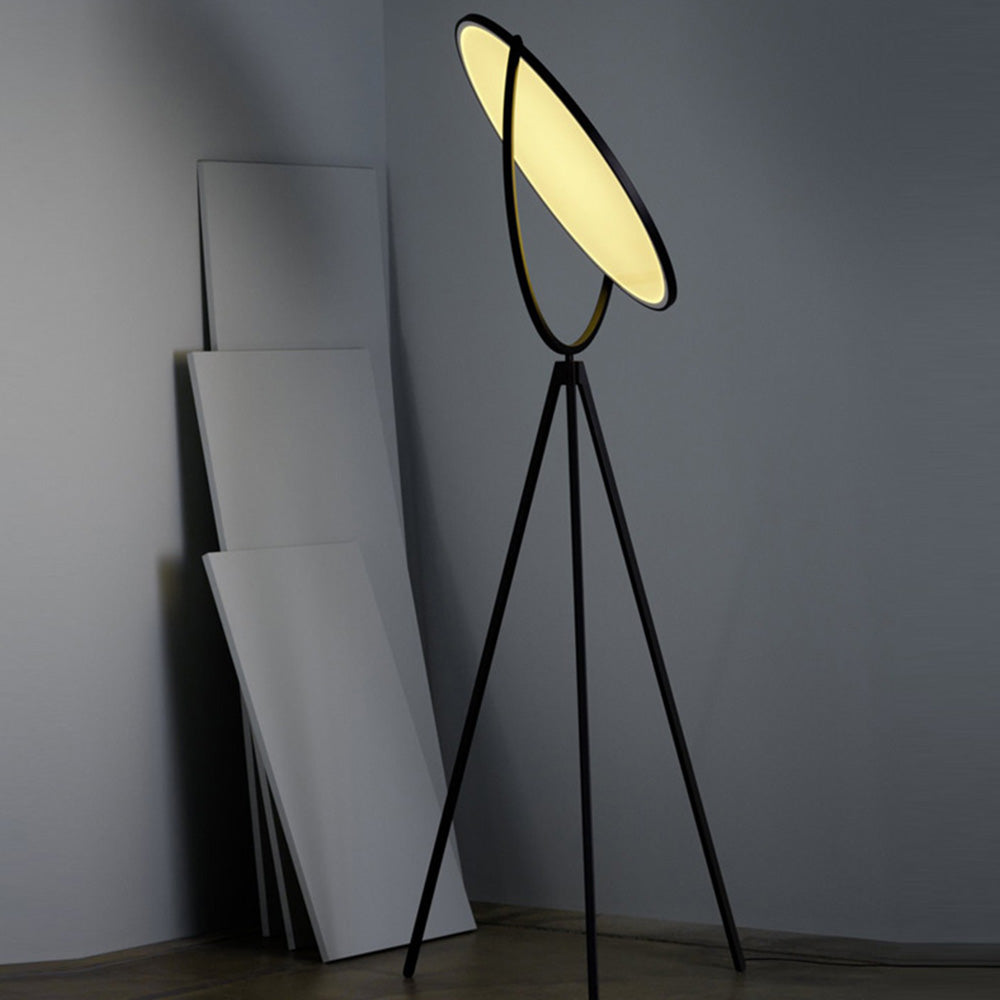 Lampadaire Rond Métal Minimaliste