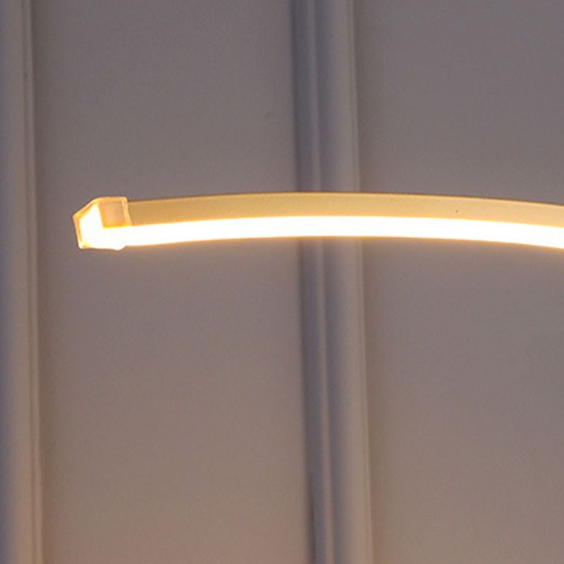 Lampadaire Arc Marbre Noir Chevet