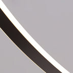 Lampadaire Arc Silicone Café Blanc