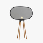 Lampadaire Géométrique Bois & Gris