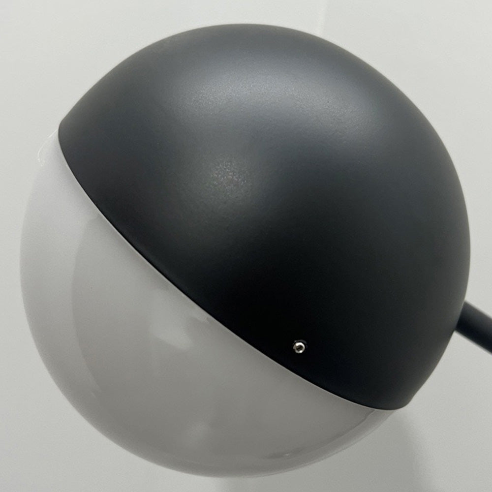 Lampadaire Globe Linéaire Noir