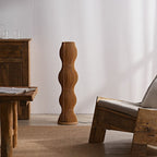 Lampadaire Vague Bois Kaki