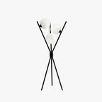 Lampadaire Tripode Acrylique Moderne
