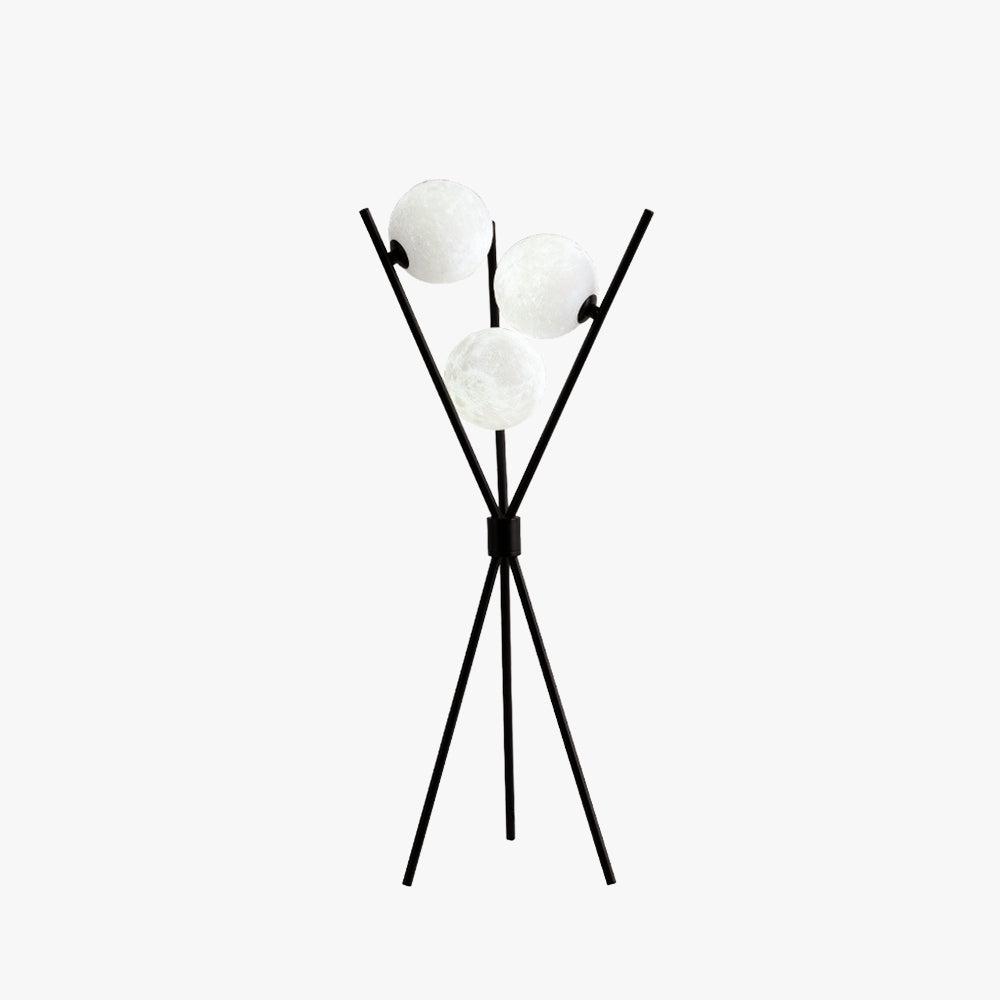 Lampadaire Tripode Acrylique Moderne