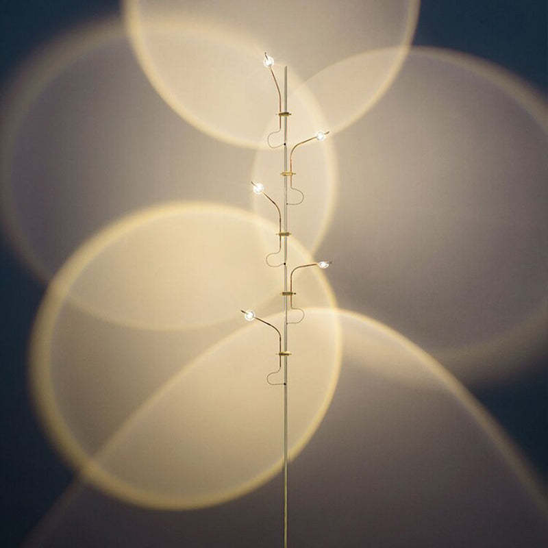 Lampadaire Linéaire Trait Lumineux