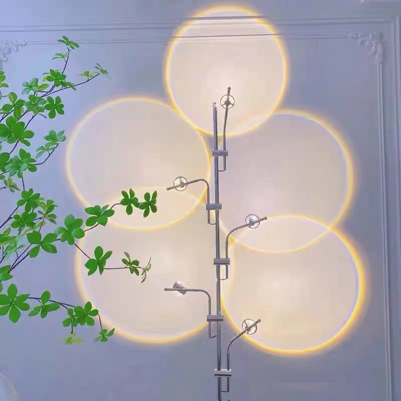 Lampadaire Linéaire Trait Lumineux