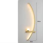 Applique Murale Arc Demi-Cercle