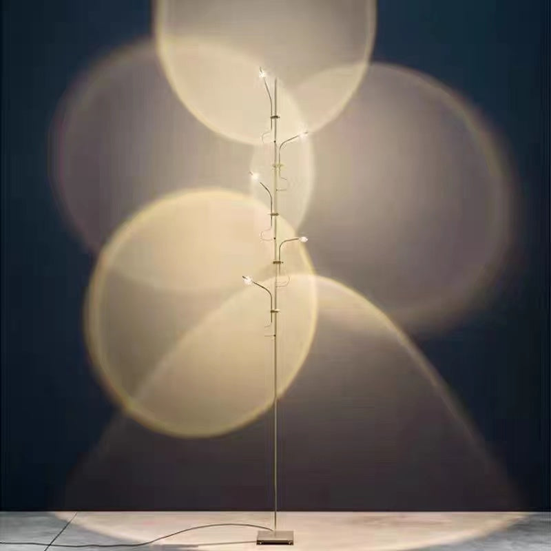 Lampadaire Linéaire Trait Lumineux