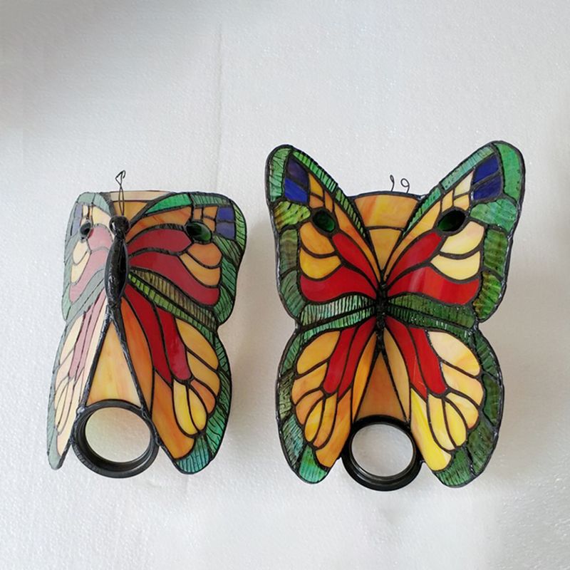 Applique Murale Papillon Tiffany