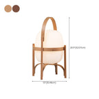 Lampadaire Lanterne Bois & Verre