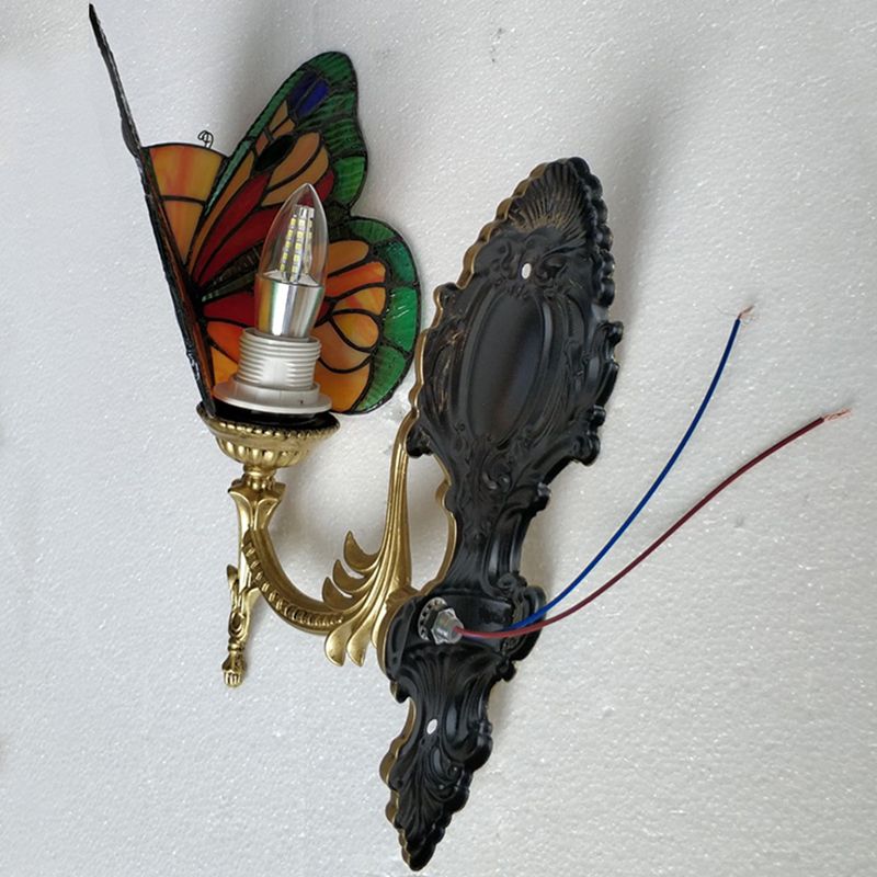 Applique Murale Papillon Tiffany