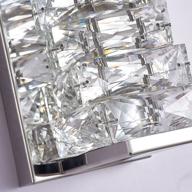 Applique Murale Cristal Rectangulaire