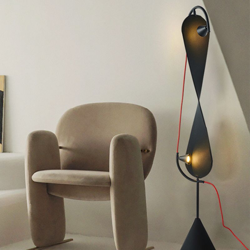 Lampadaire Géométrique Métal