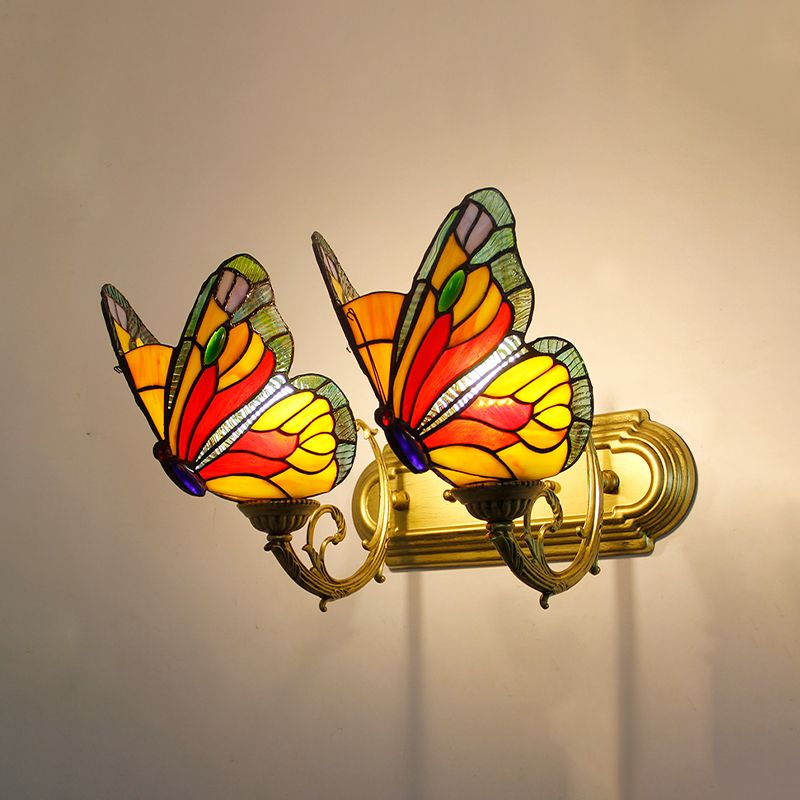 Applique Murale Papillon Tiffany