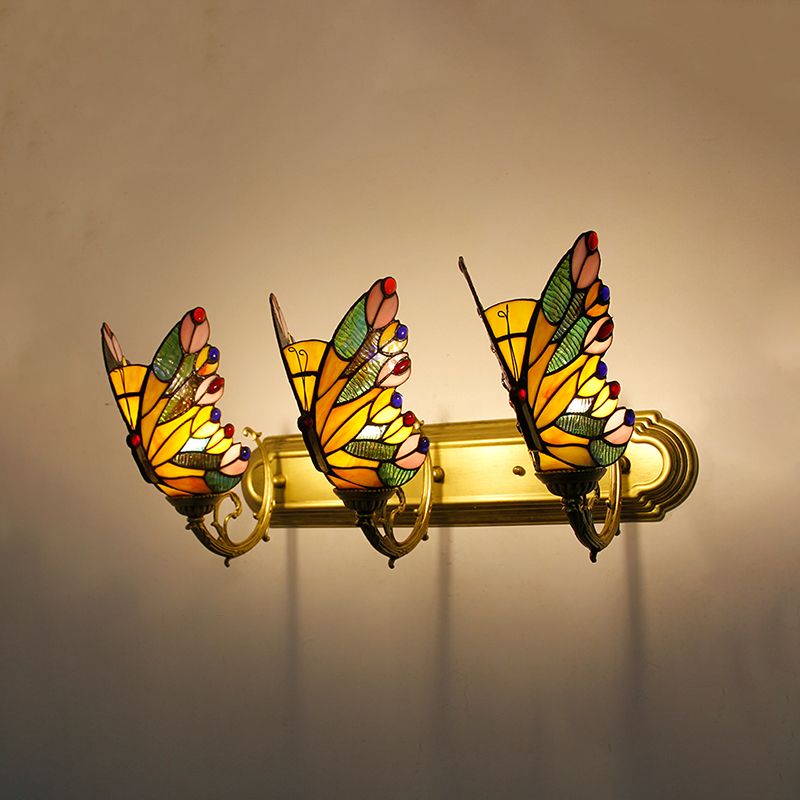 Applique Murale Papillon Tiffany