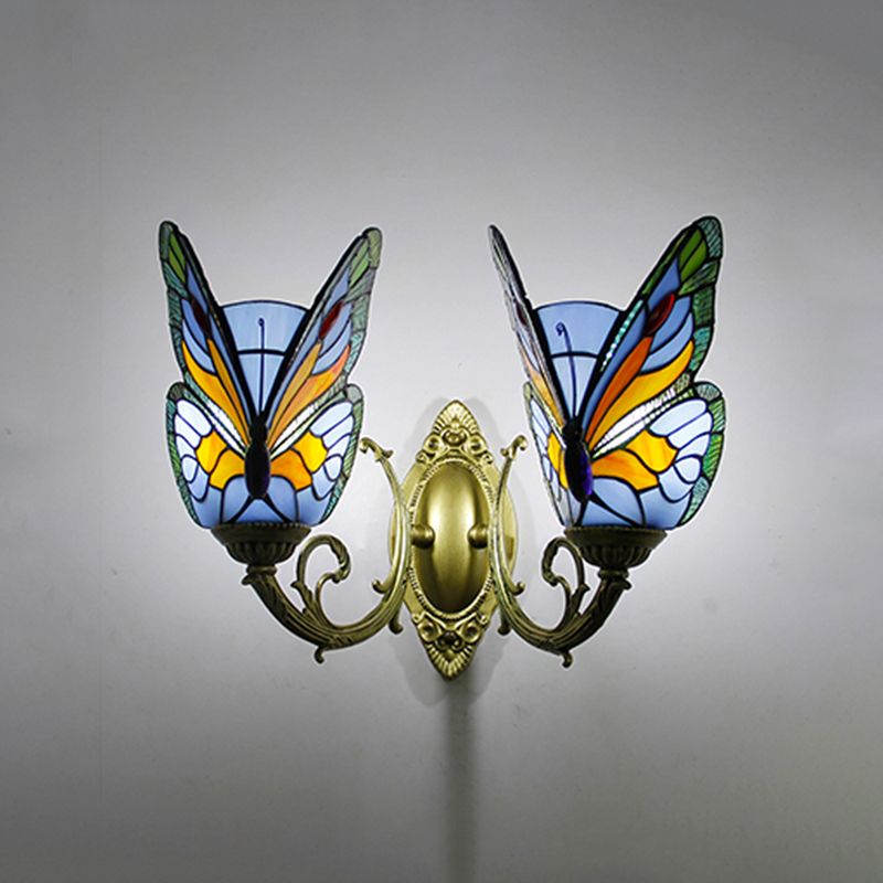 Applique Murale Papillon Tiffany