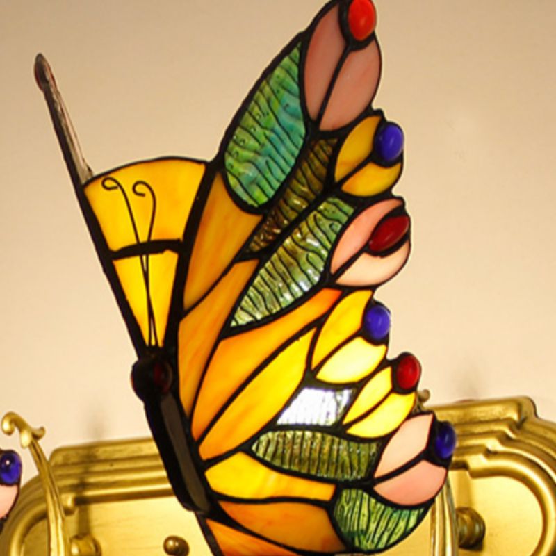 Applique Murale Papillon Tiffany
