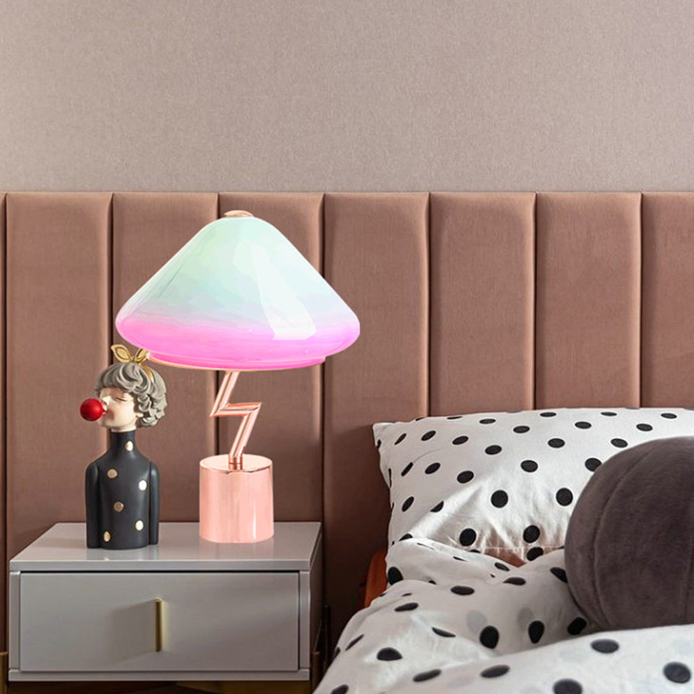 Lampe de Table Champignon Coloré