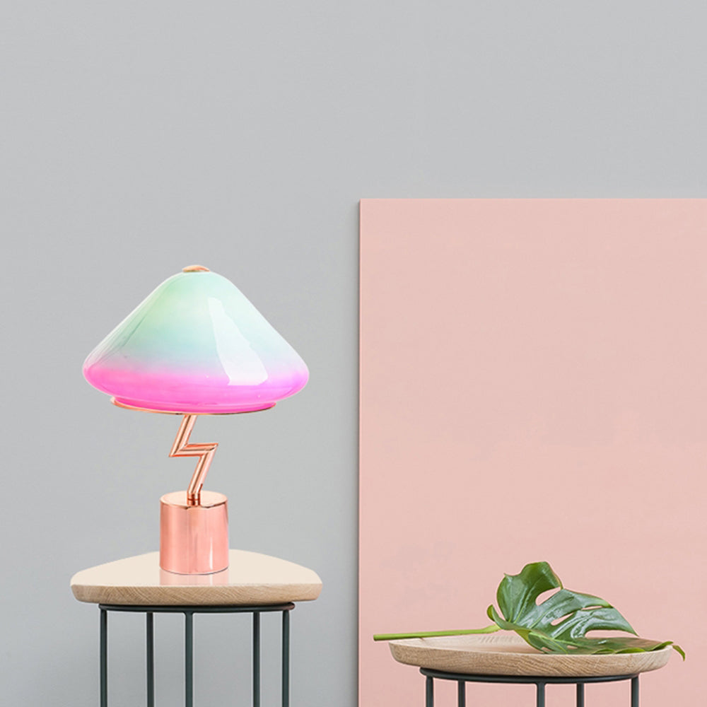 Lampe de Table Champignon Coloré