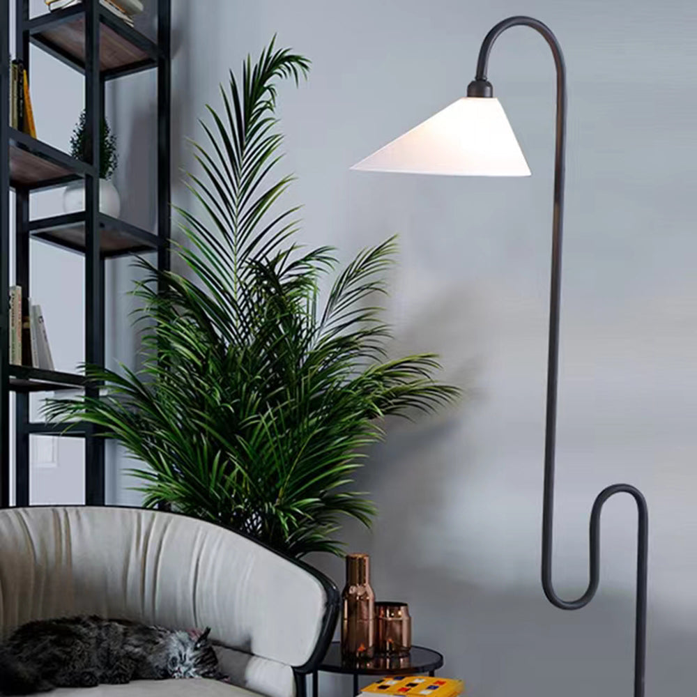 Lampadaire Arche Tissu Minimaliste