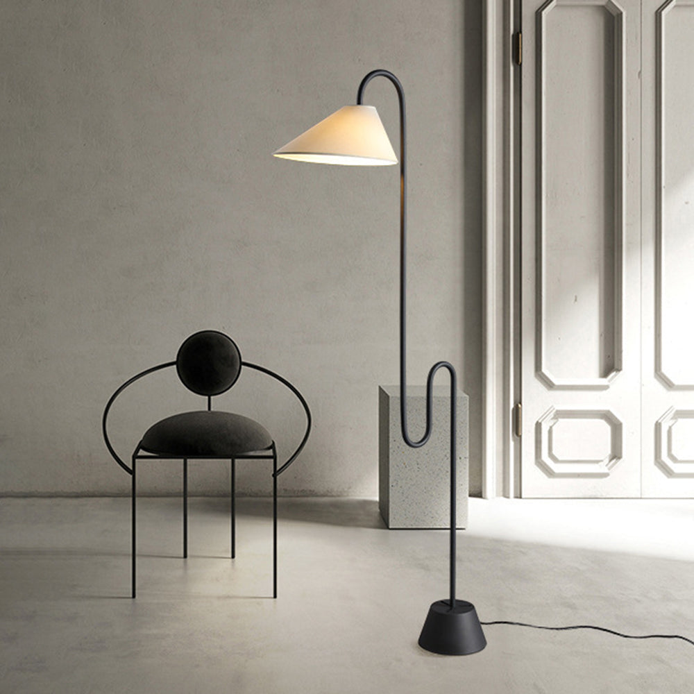 Lampadaire Arche Tissu Minimaliste