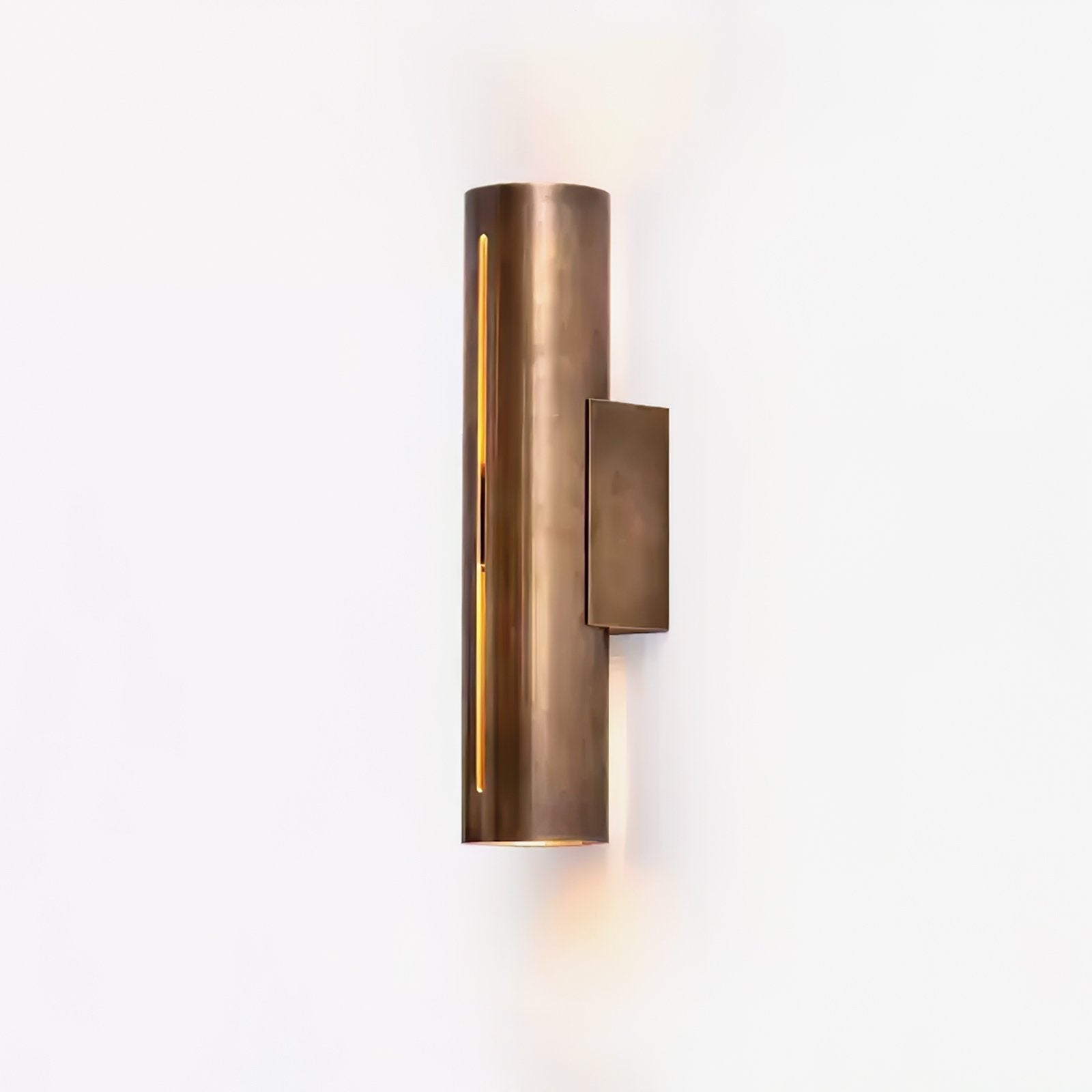 Applique Murale Cylindre Laiton