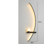 Applique Murale Arc Demi-Cercle