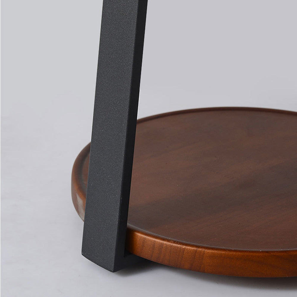 Lampadaire LED Bois Tactile Scandinave