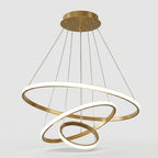 Lustre LED Anneaux Ajustables - vue d'ambiance