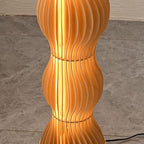 Lampadaire Vague Bois Kaki