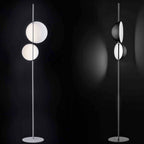 Lampadaire Rond Métal Noir & Or
