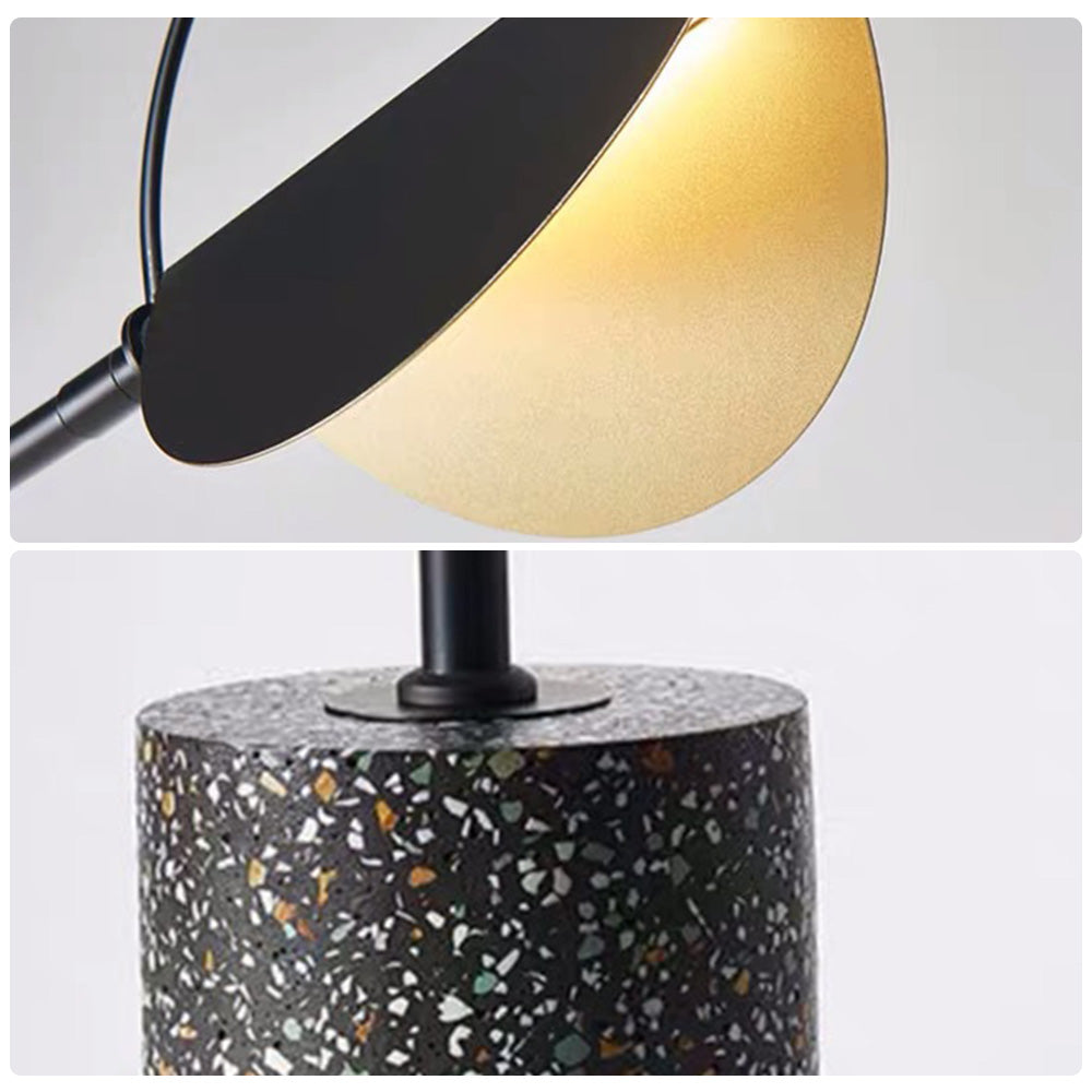 Lampadaire Linéaire Terrazzo Métal