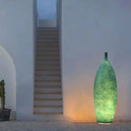 Lampadaire Bouteille Résine LED