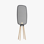 Lampadaire Géométrique Bois & Gris