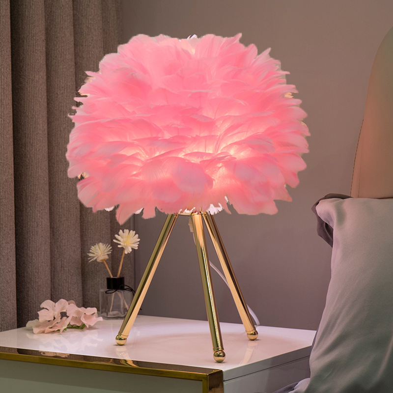 Lampe de Table Plume Fée