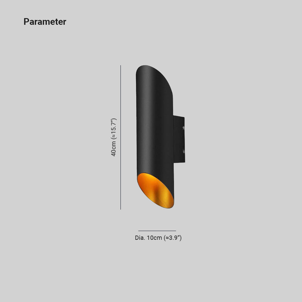 Applique Murale Tube Minimaliste