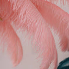 Lampadaire Fleur Plumes Coloré