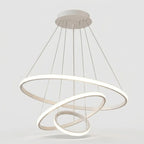 Lustre LED Anneaux Ajustables - détail du pied
