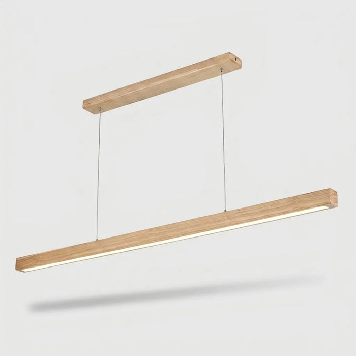 Suspension LED Bois Naturel
