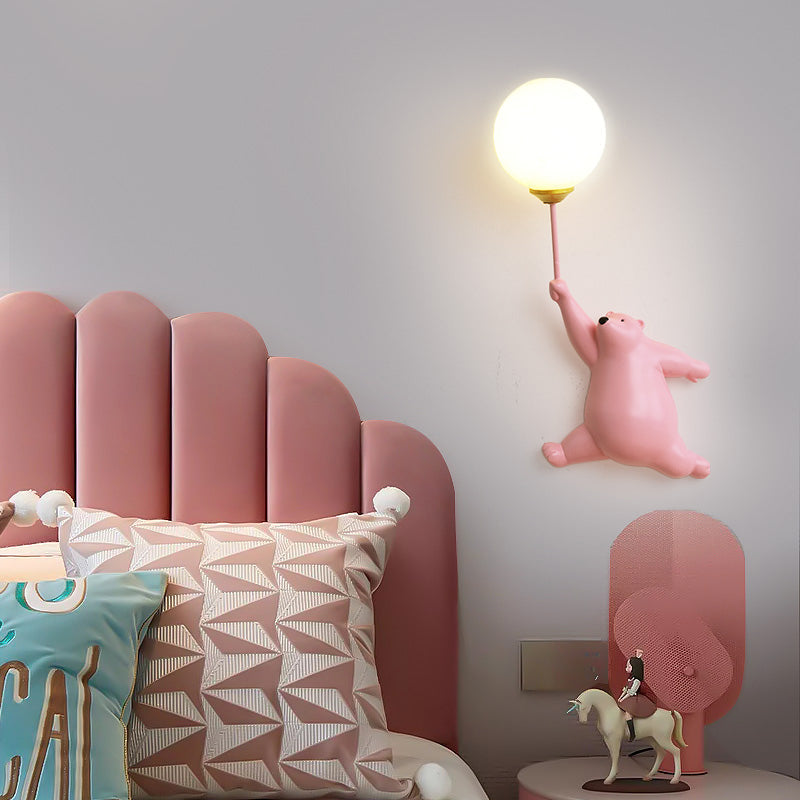 Applique Murale Ours Ballon