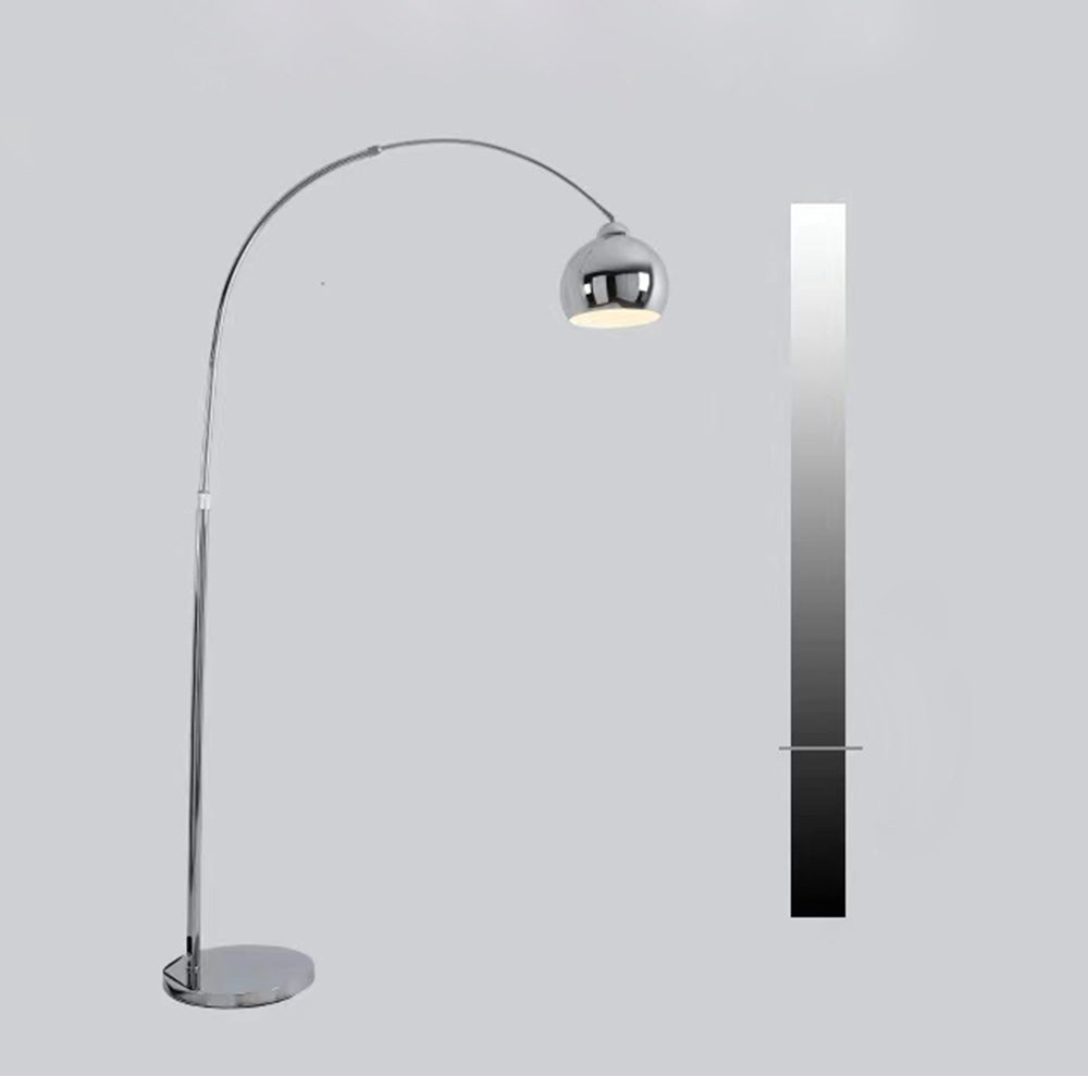 Lampadaire Canne à Pêche Chrome
