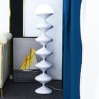 Lampadaire Gourde Métal Sculpturale