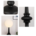 Lampadaire Colonne Résine Vintage
