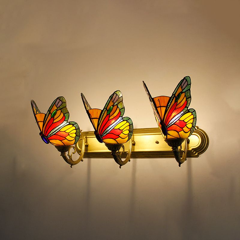 Applique Murale Papillon Tiffany