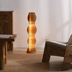 Lampadaire Vague Bois Kaki