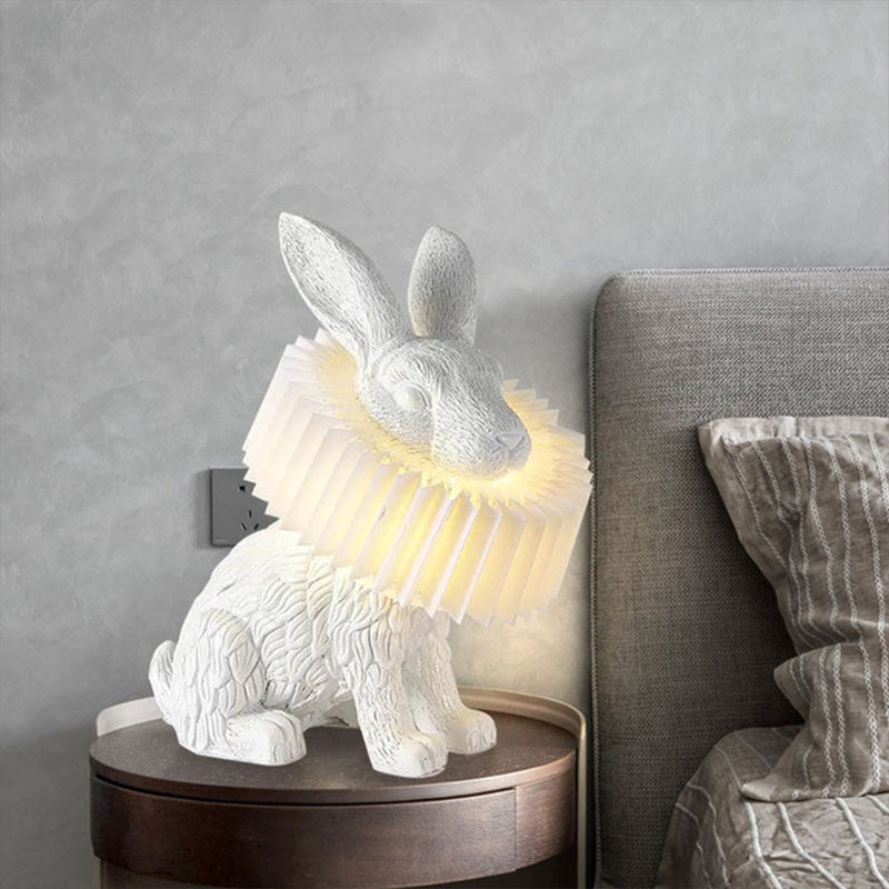 Lampe Veilleuse Lapin Résine